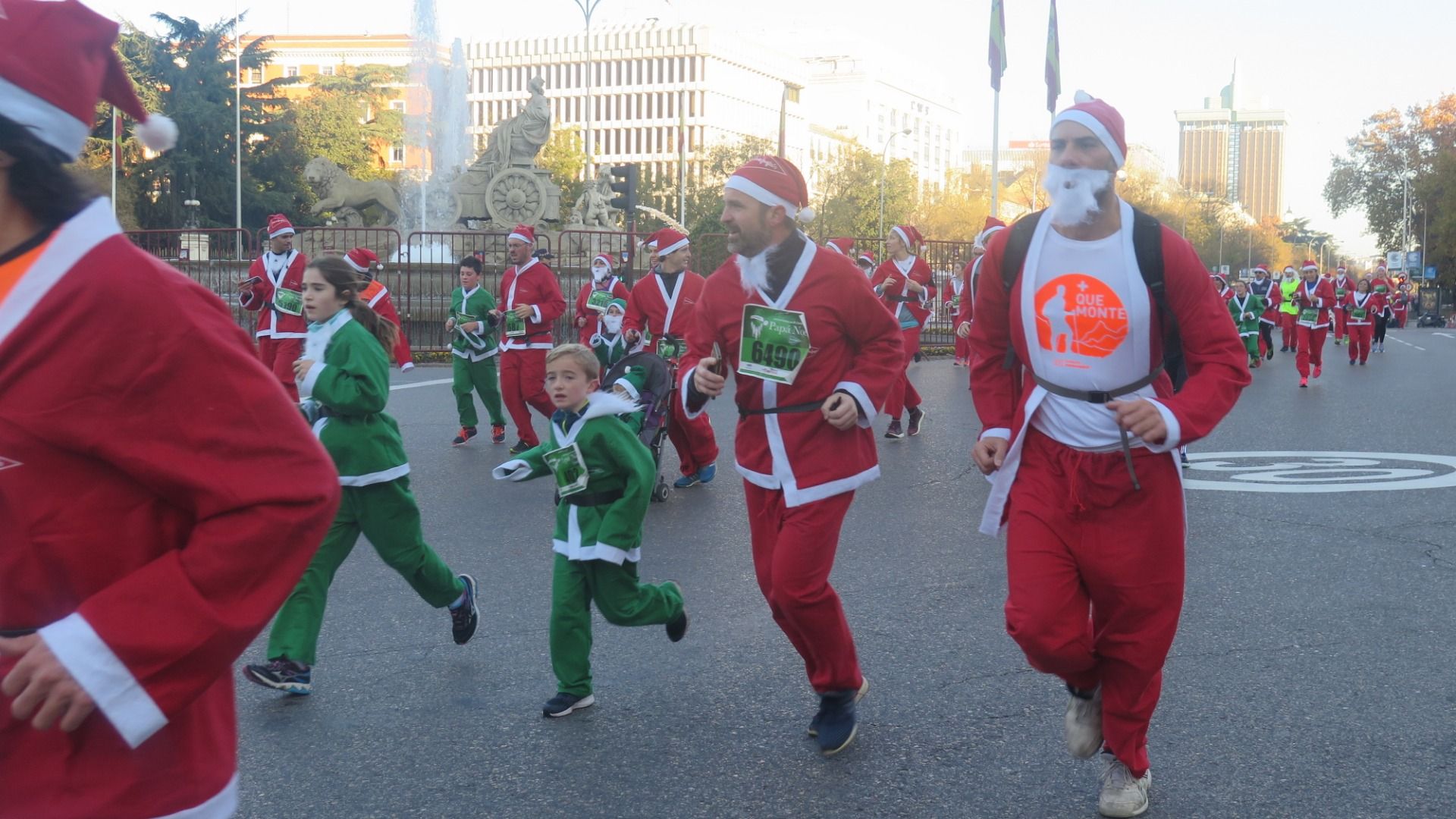 El Ambiente de la Carrera de Papá Noel 2018-16