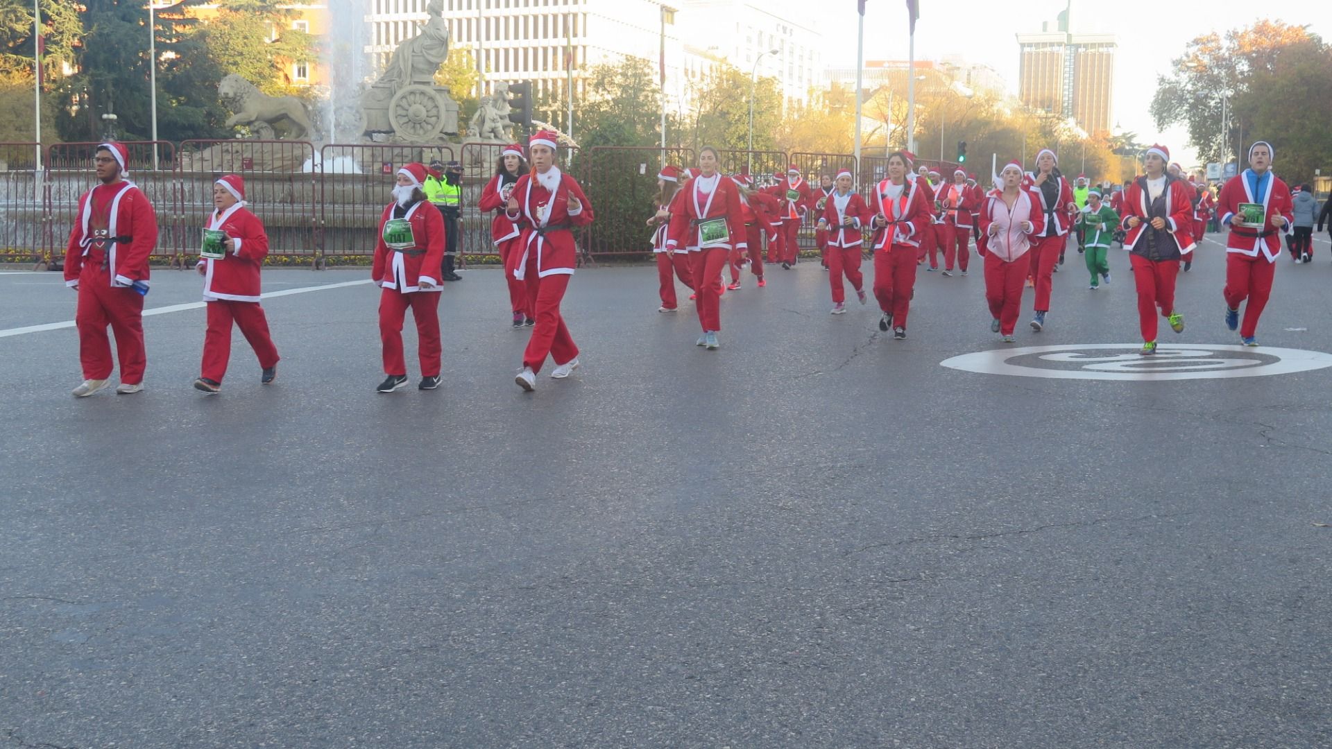 El Ambiente de la Carrera de Papá Noel 2018-17