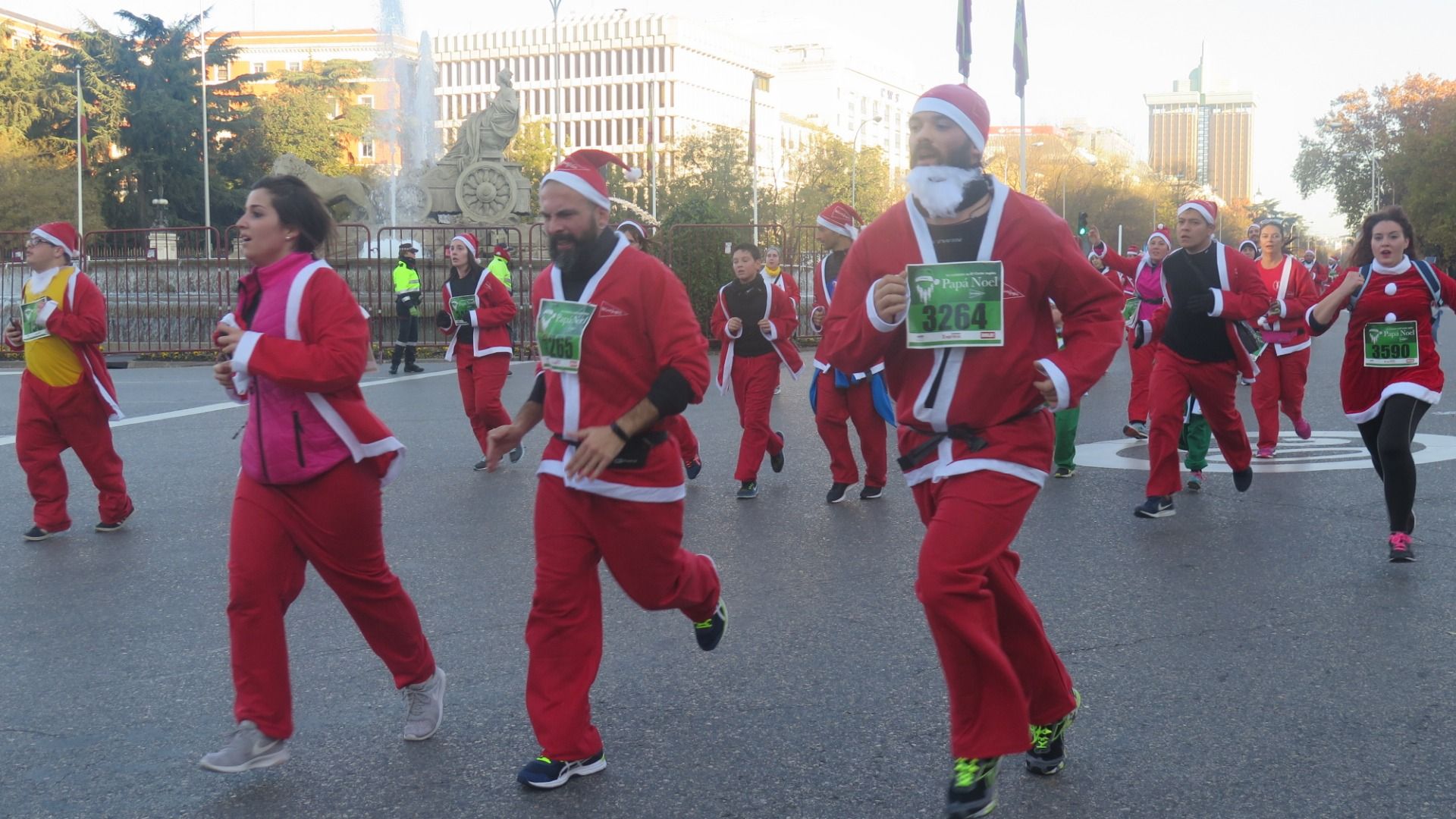 El Ambiente de la Carrera de Papá Noel 2018-16