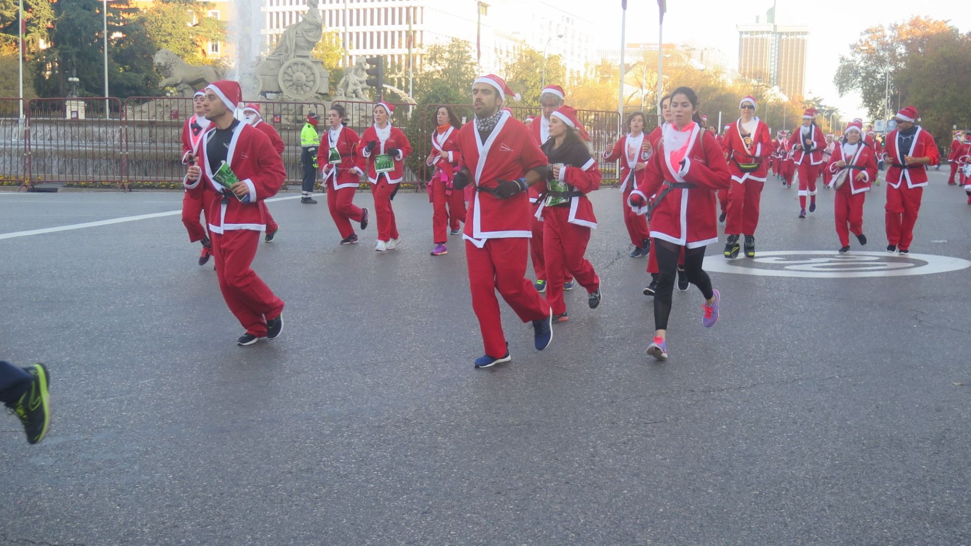 El Ambiente de la Carrera de Papá Noel 2018-17