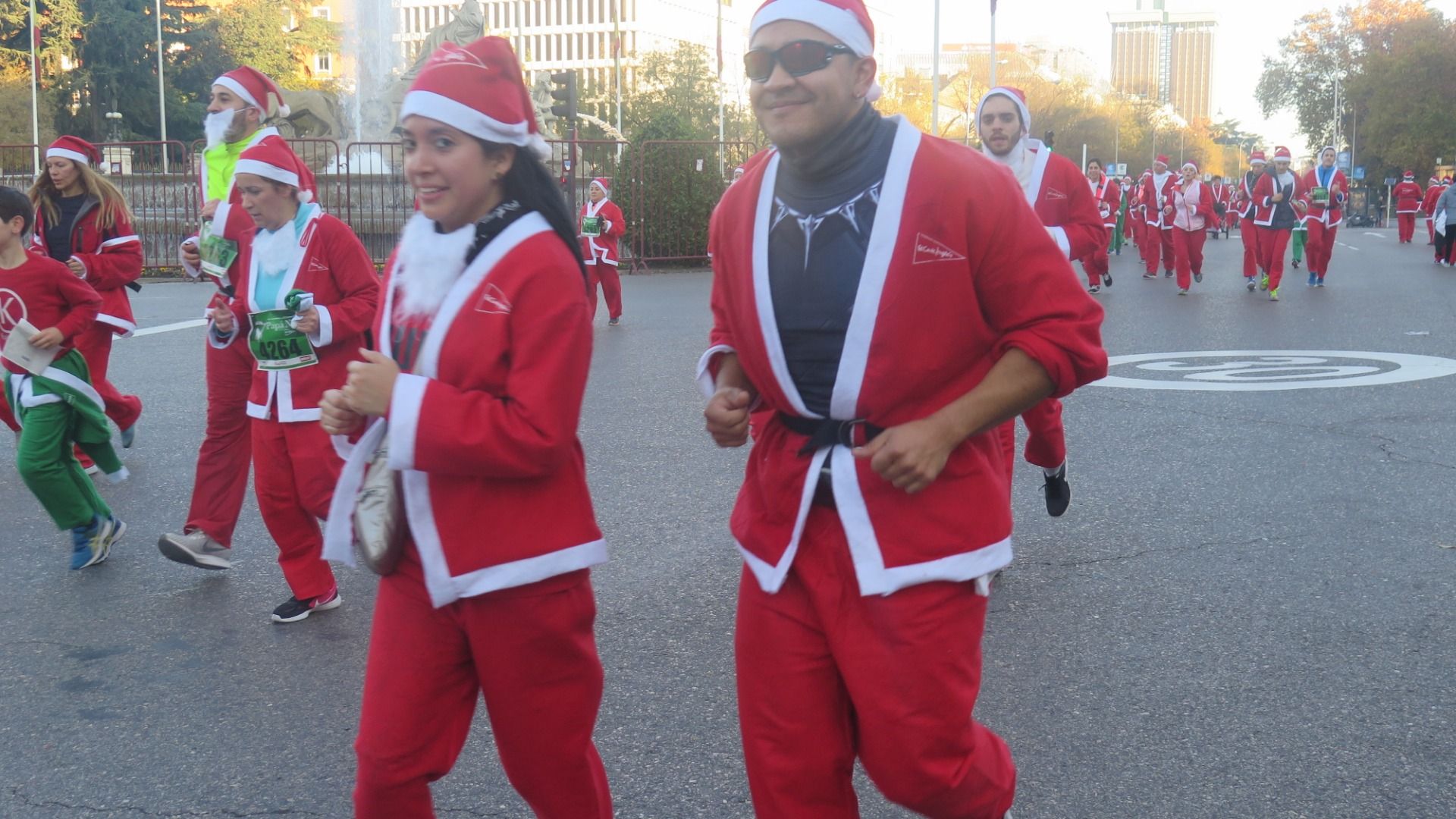 El Ambiente de la Carrera de Papá Noel 2018-17