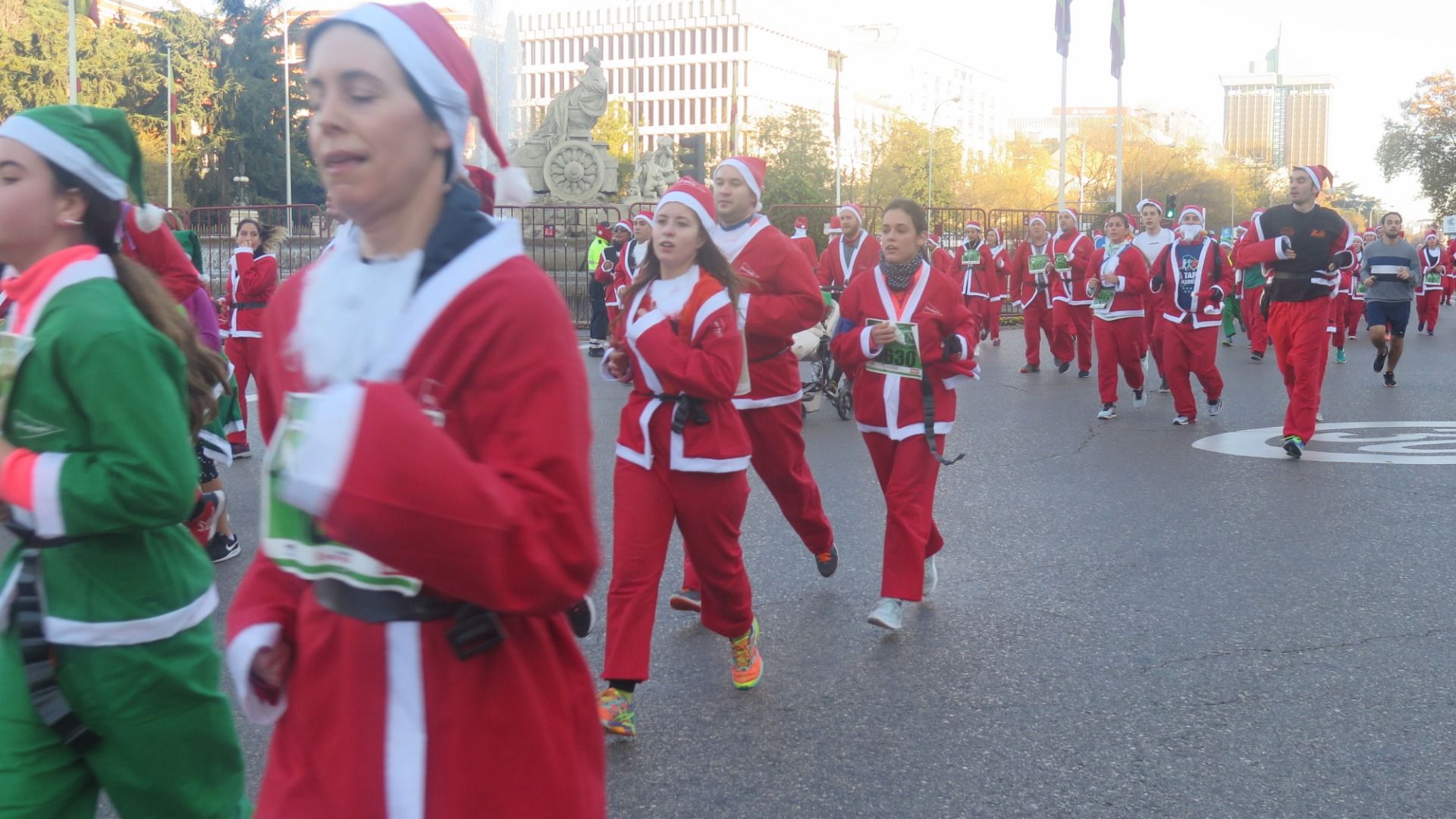 El Ambiente de la Carrera de Papá Noel 2018-18