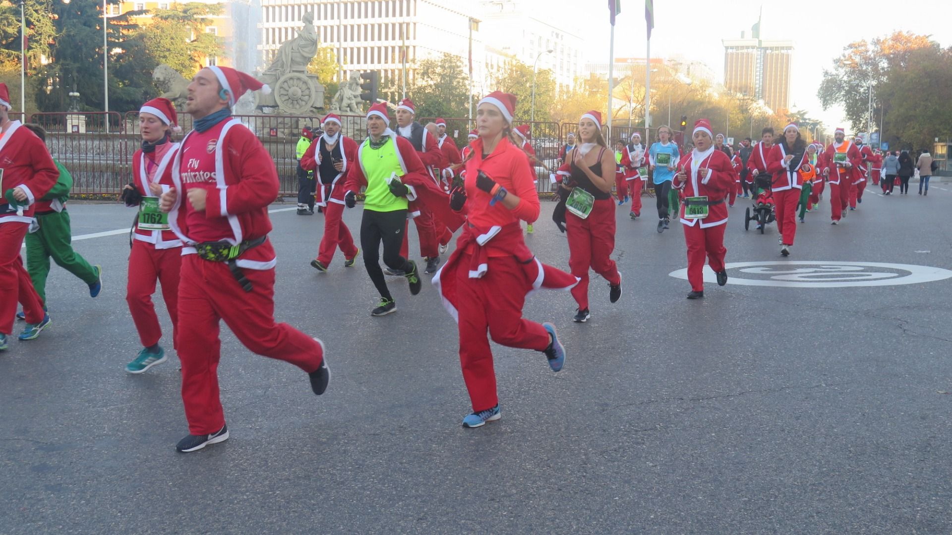 El Ambiente de la Carrera de Papá Noel 2018-17