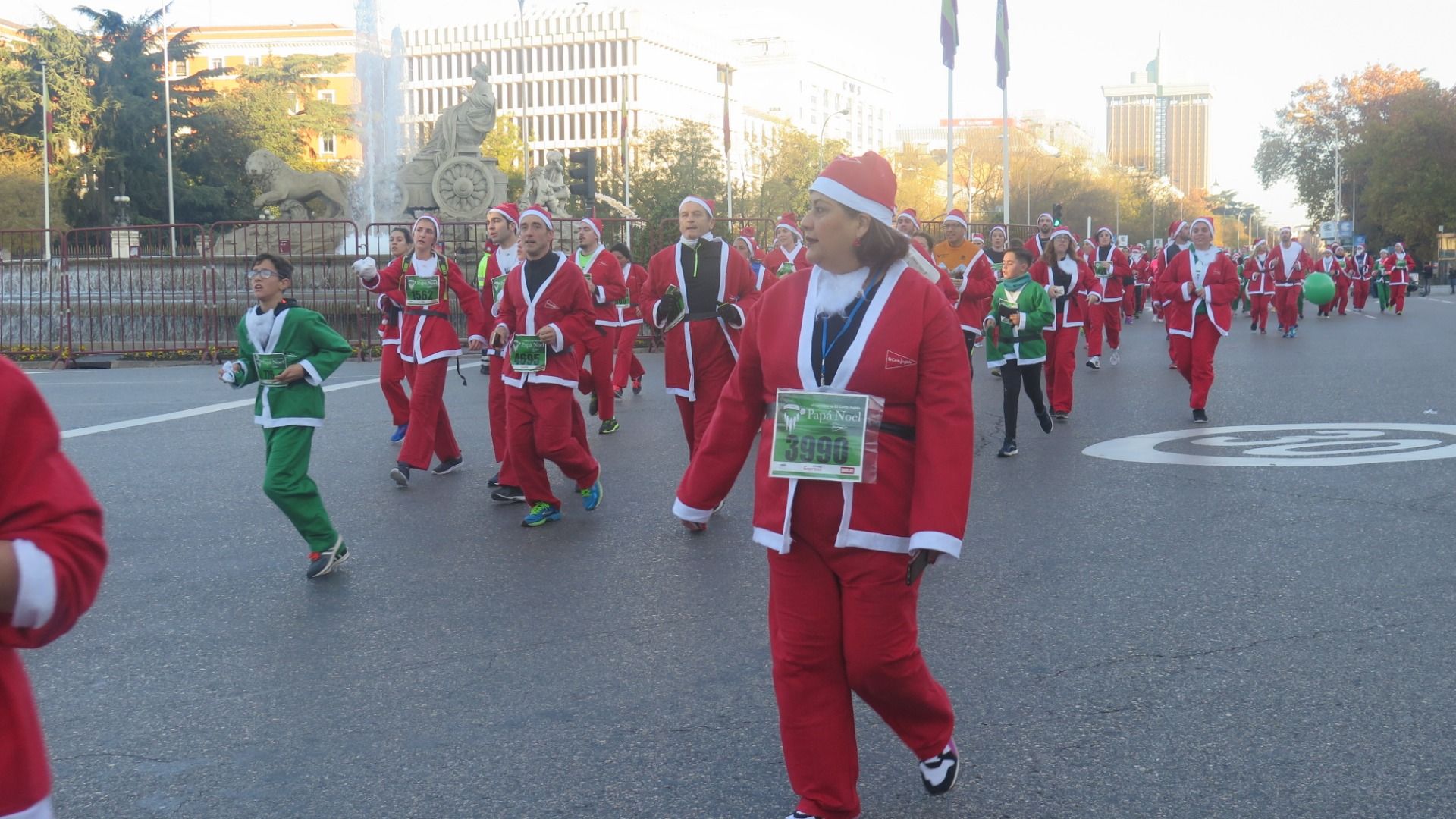 El Ambiente de la Carrera de Papá Noel 2018-18