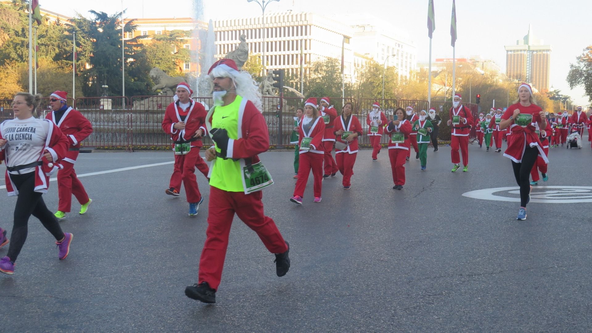 El Ambiente de la Carrera de Papá Noel 2018-16