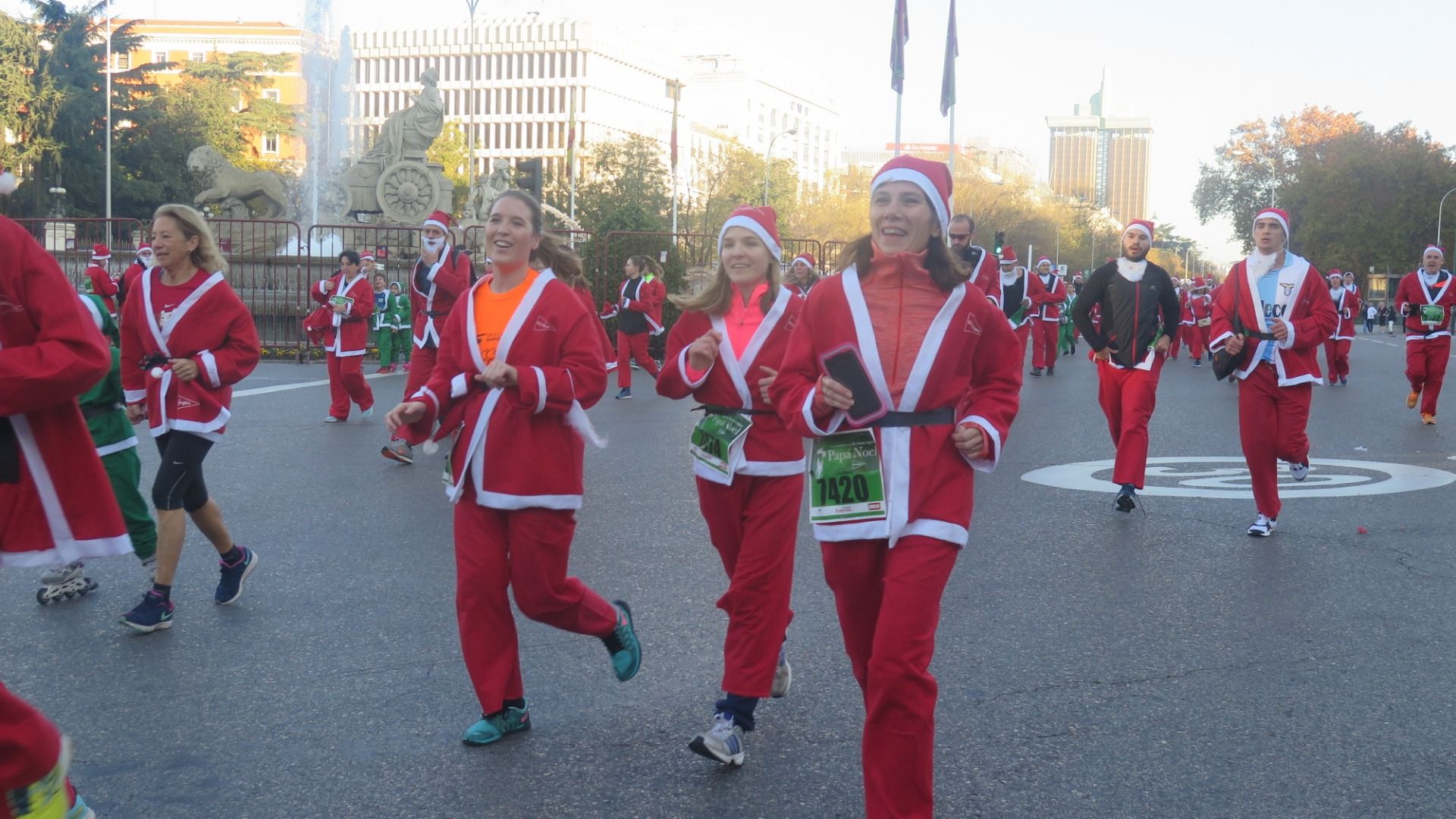 El Ambiente de la Carrera de Papá Noel 2018-19