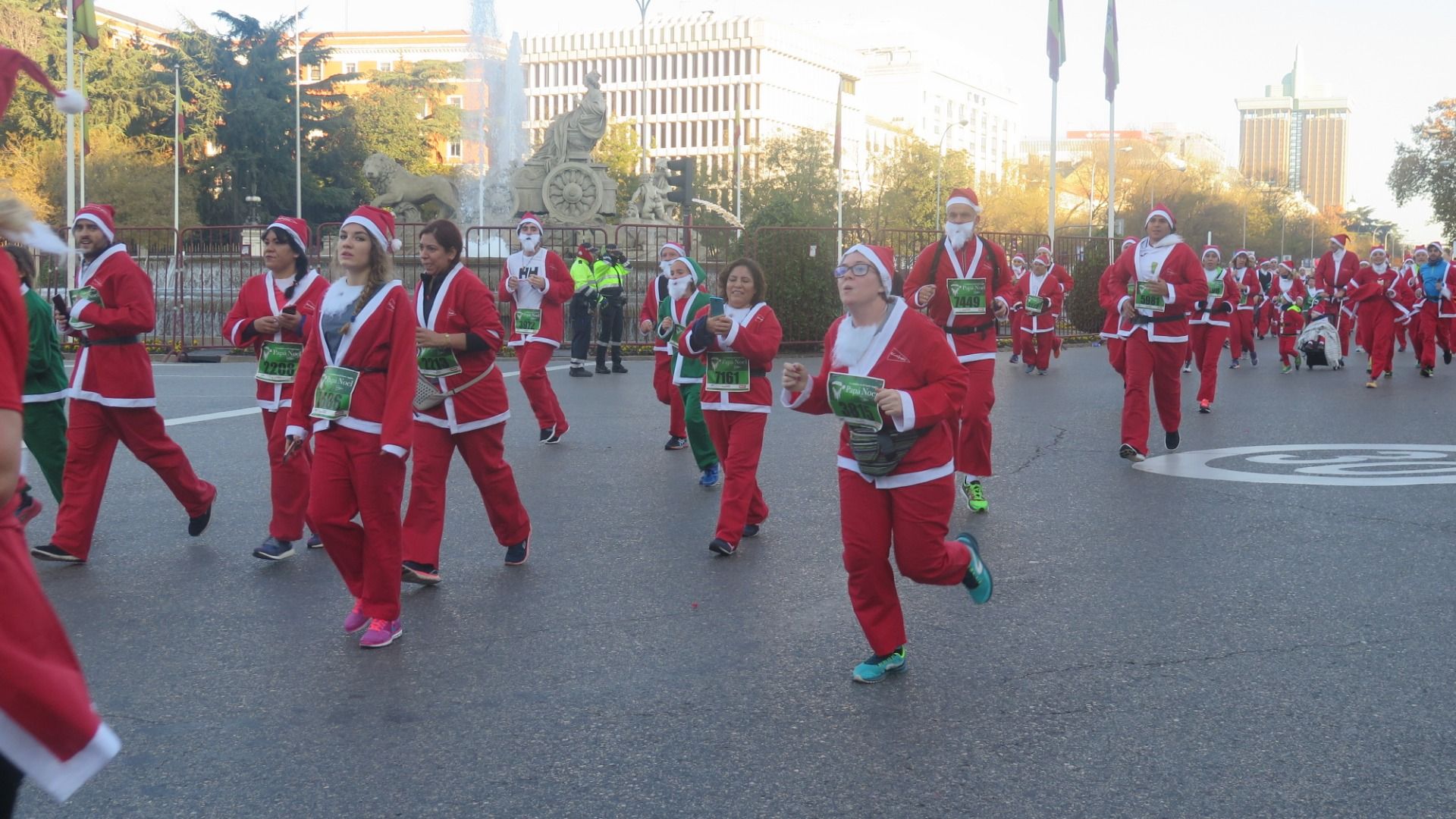 El Ambiente de la Carrera de Papá Noel 2018-16