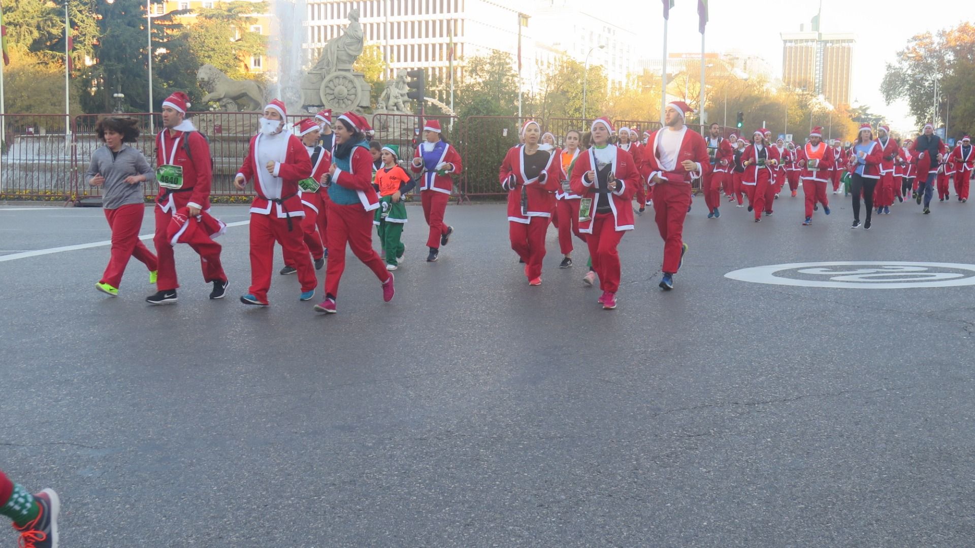 El Ambiente de la Carrera de Papá Noel 2018-17