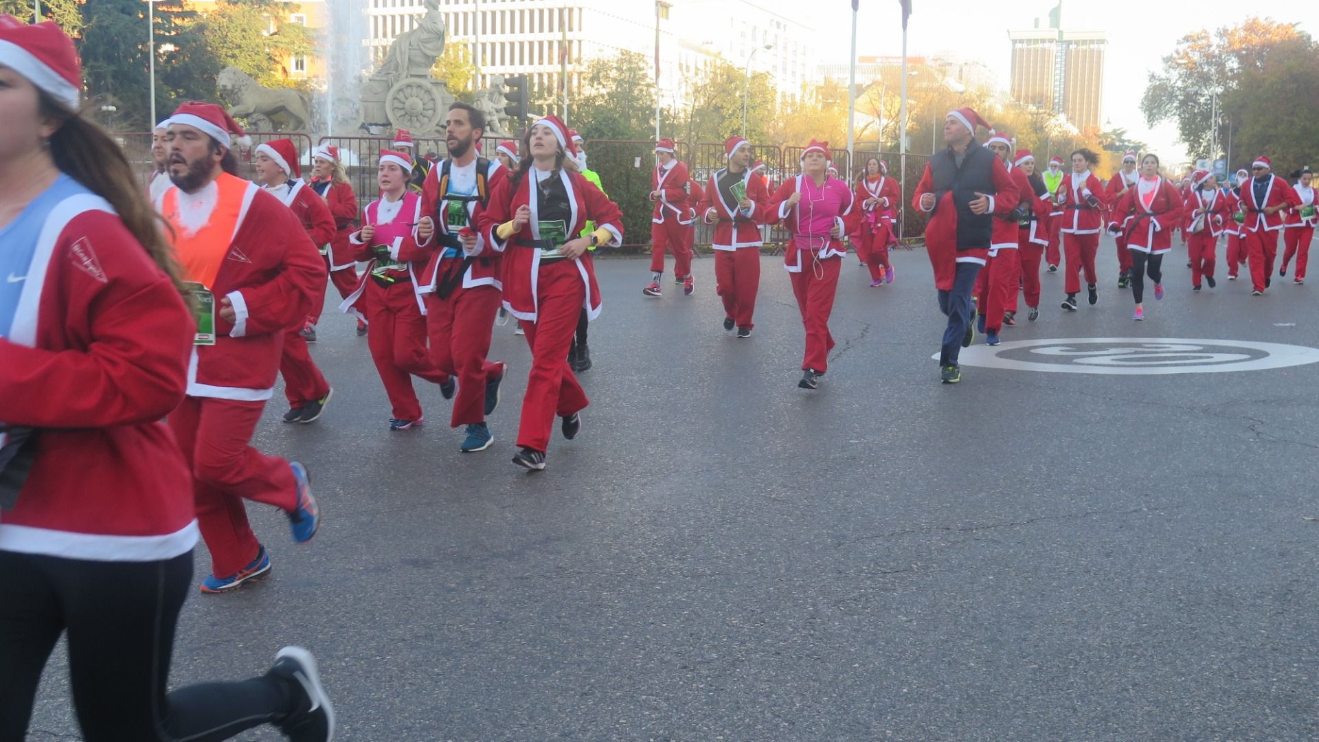 El Ambiente de la Carrera de Papá Noel 2018-17