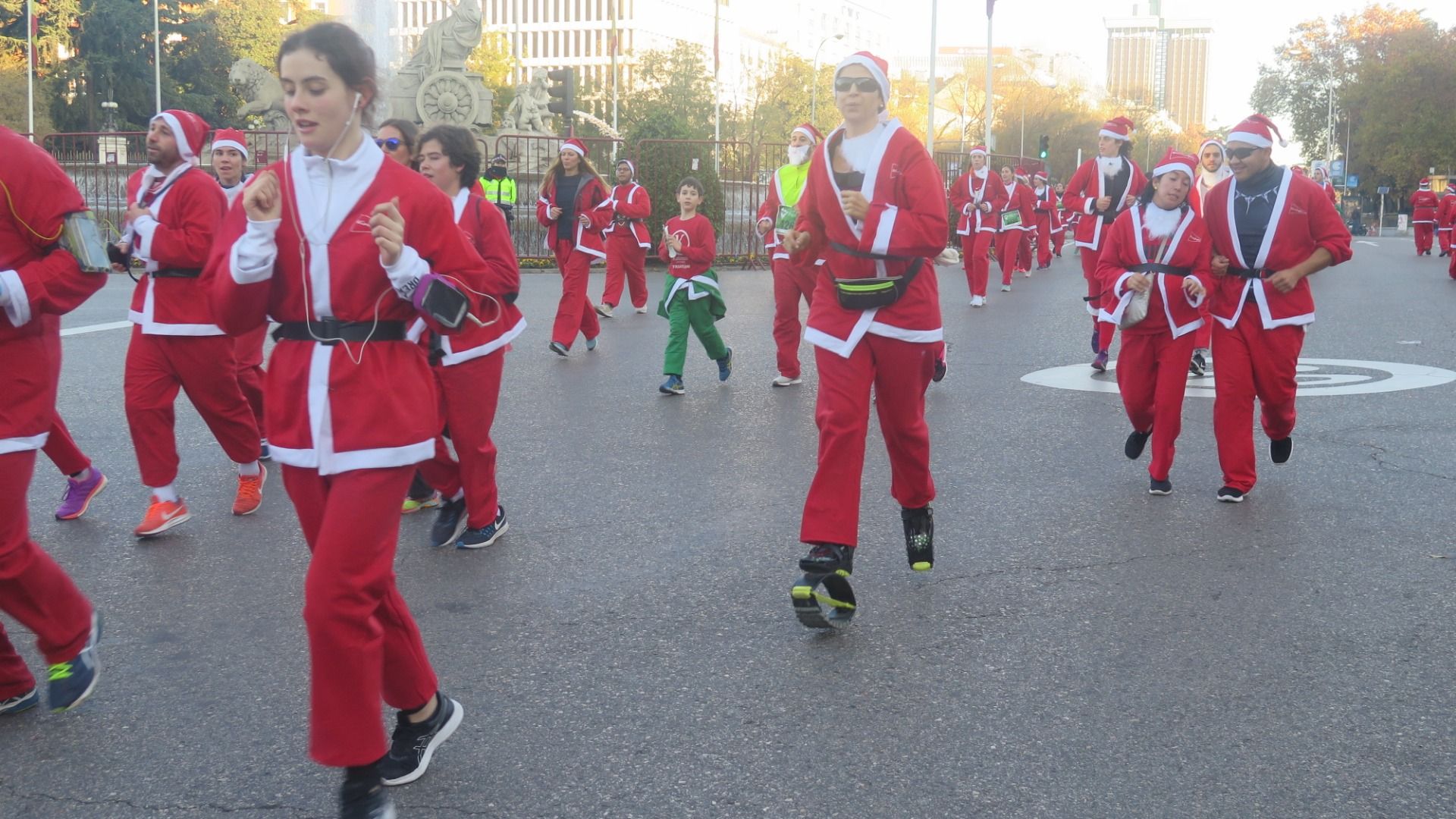 El Ambiente de la Carrera de Papá Noel 2018-17