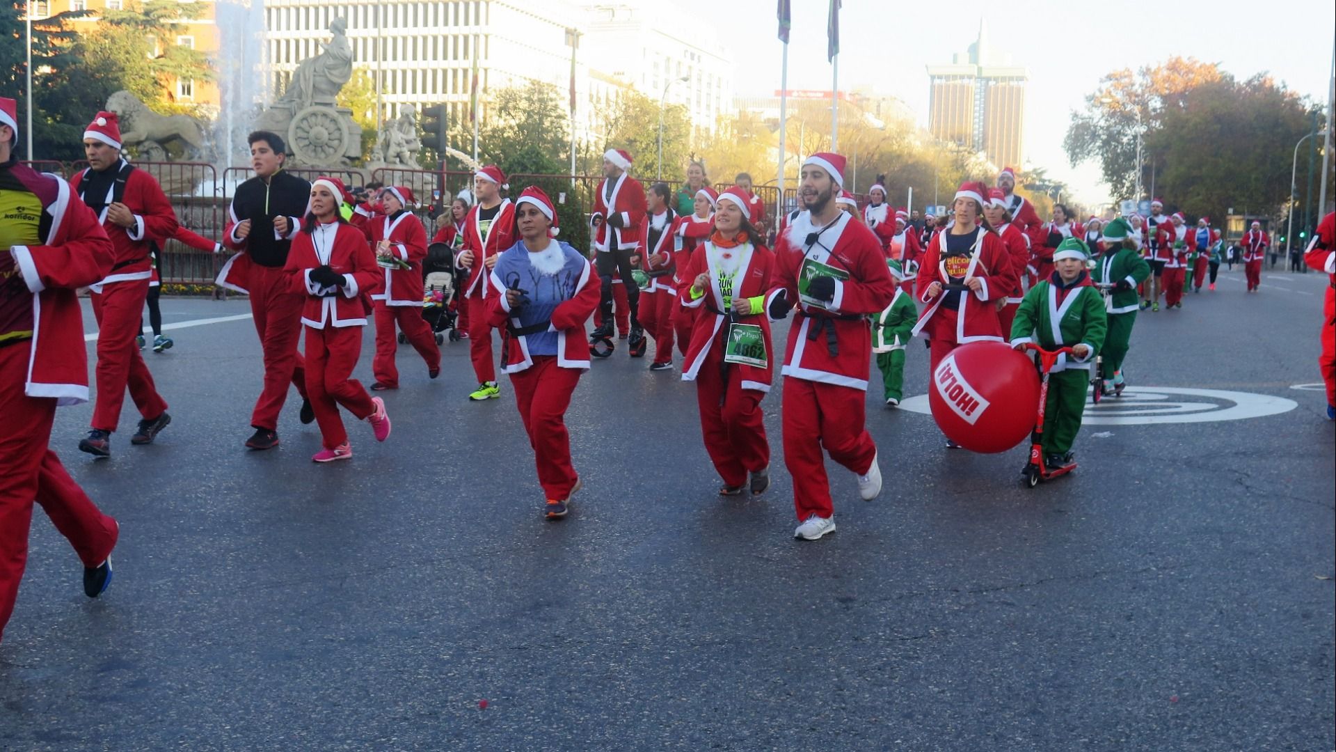 El Ambiente de la Carrera de Papá Noel 2018-19