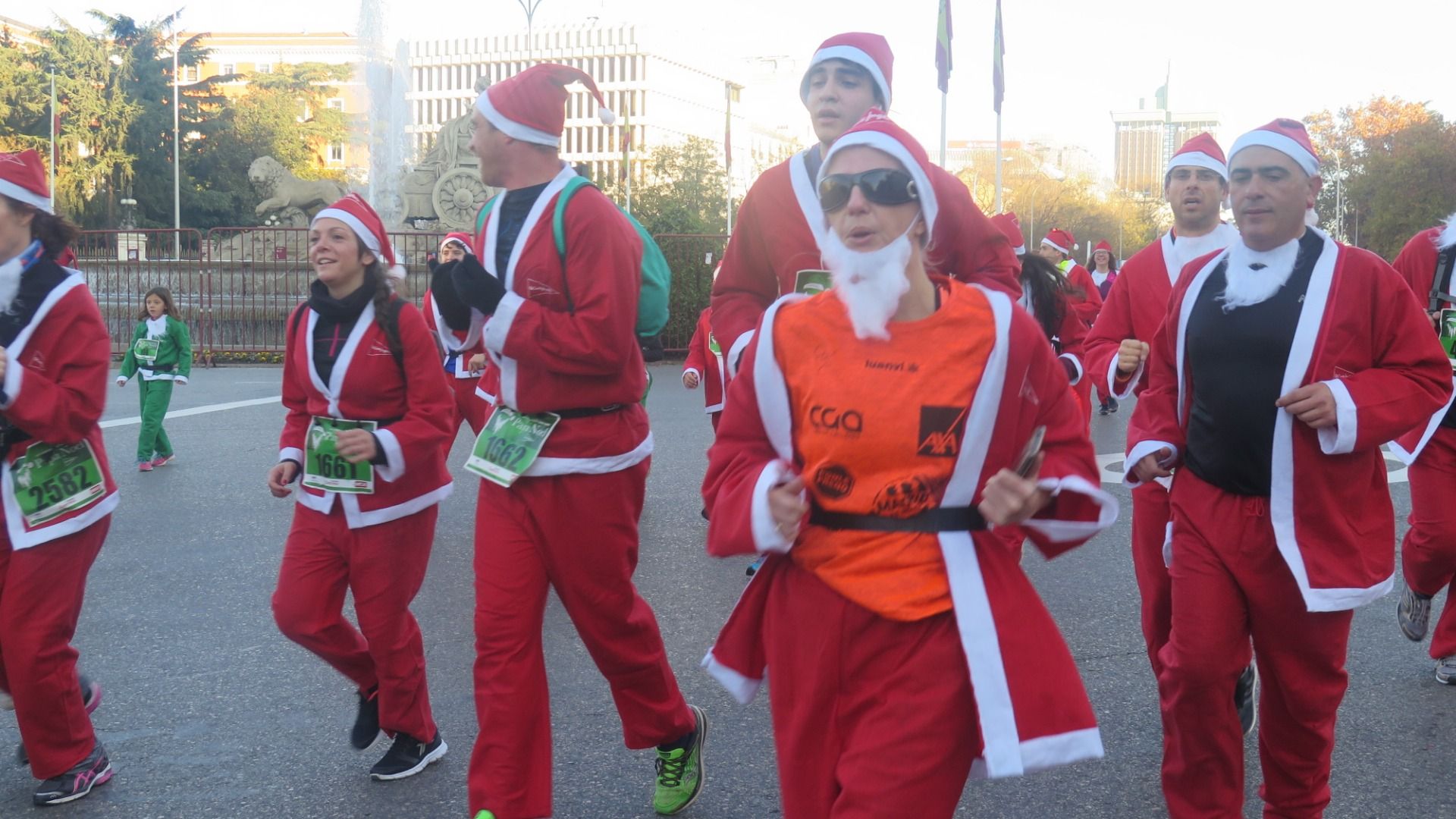 El Ambiente de la Carrera de Papá Noel 2018-20