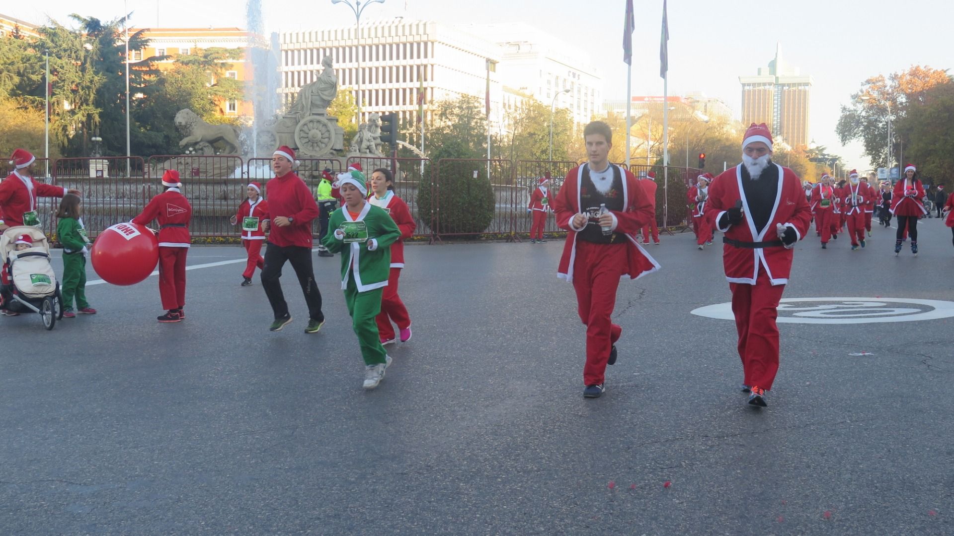 El Ambiente de la Carrera de Papá Noel 2018-20