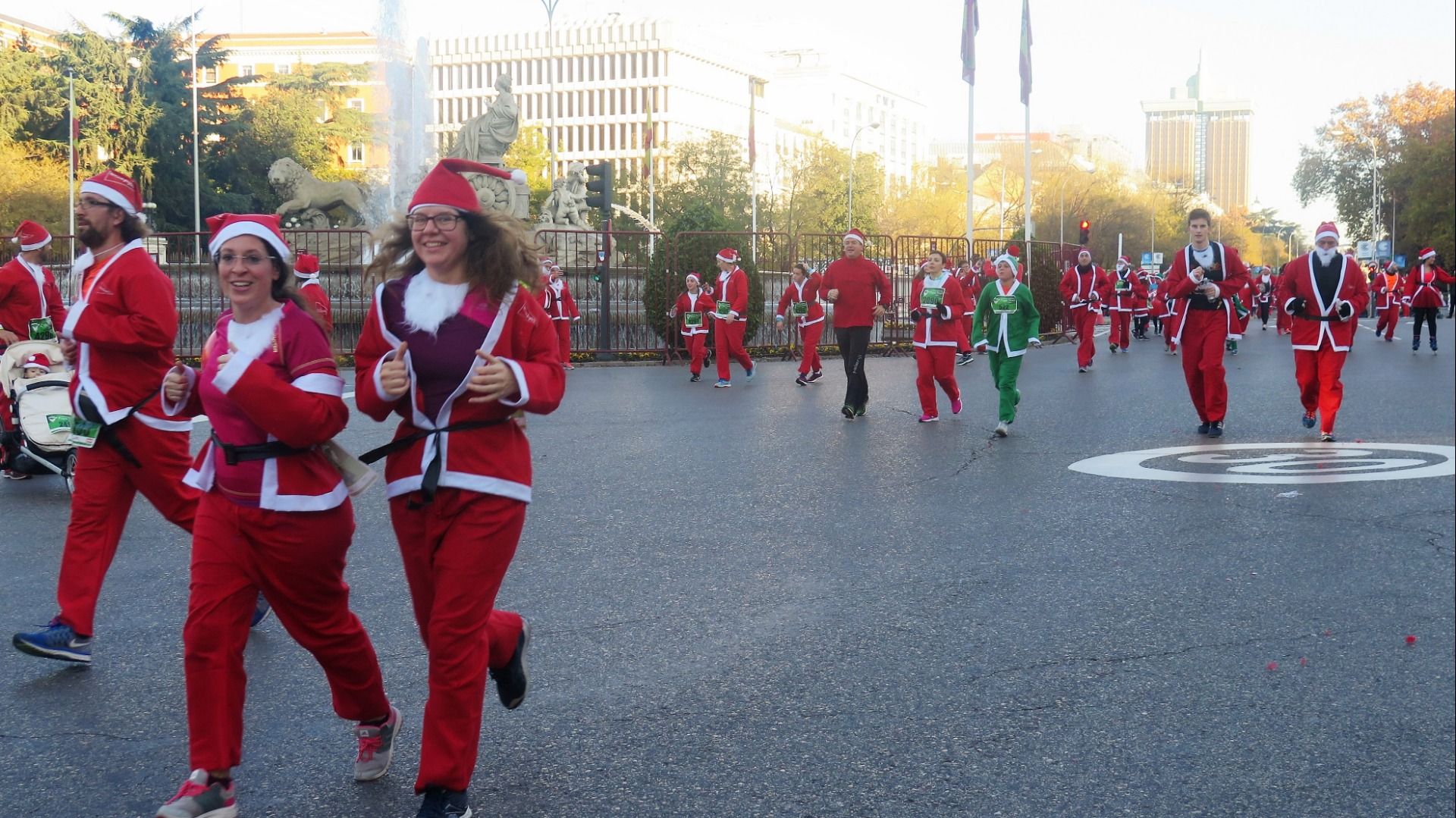 El Ambiente de la Carrera de Papá Noel 2018-20