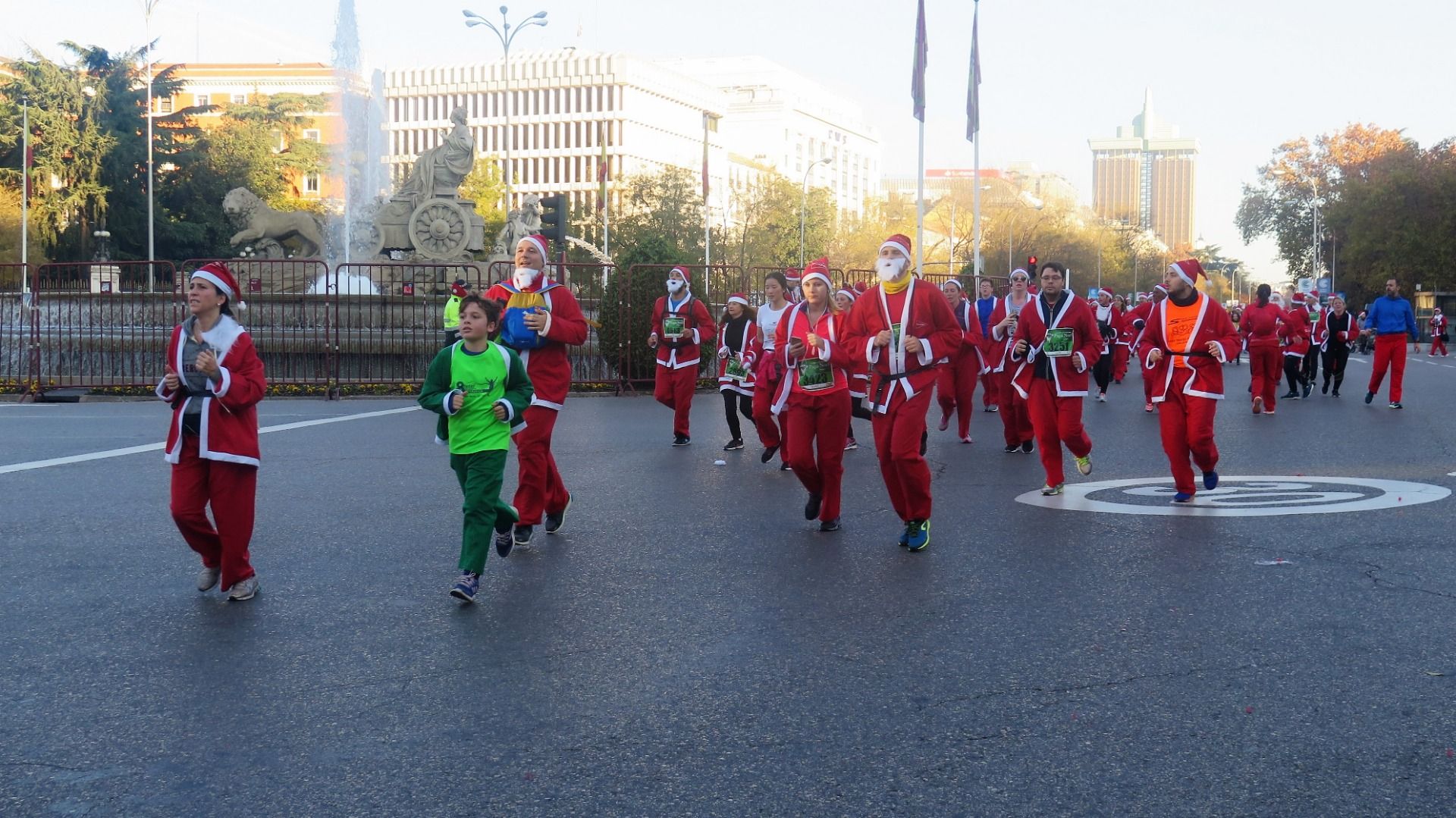 El Ambiente de la Carrera de Papá Noel 2018-20
