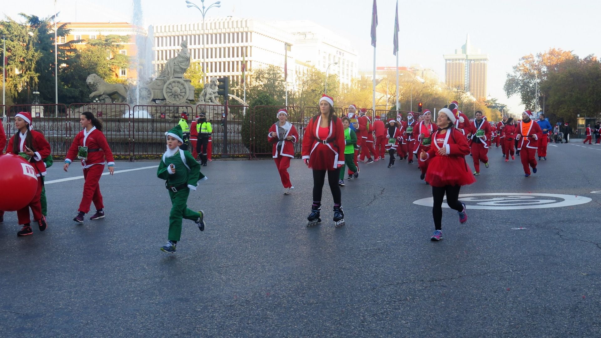 El Ambiente de la Carrera de Papá Noel 2018-20