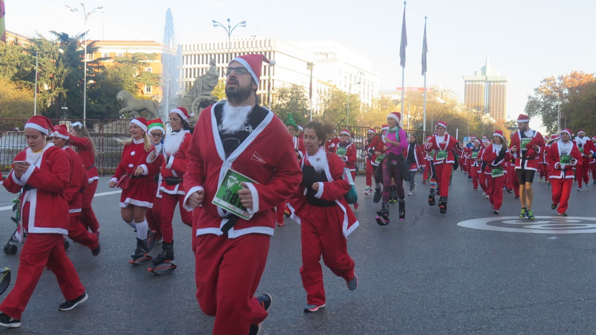 El Ambiente de la Carrera de Papá Noel 2018-19