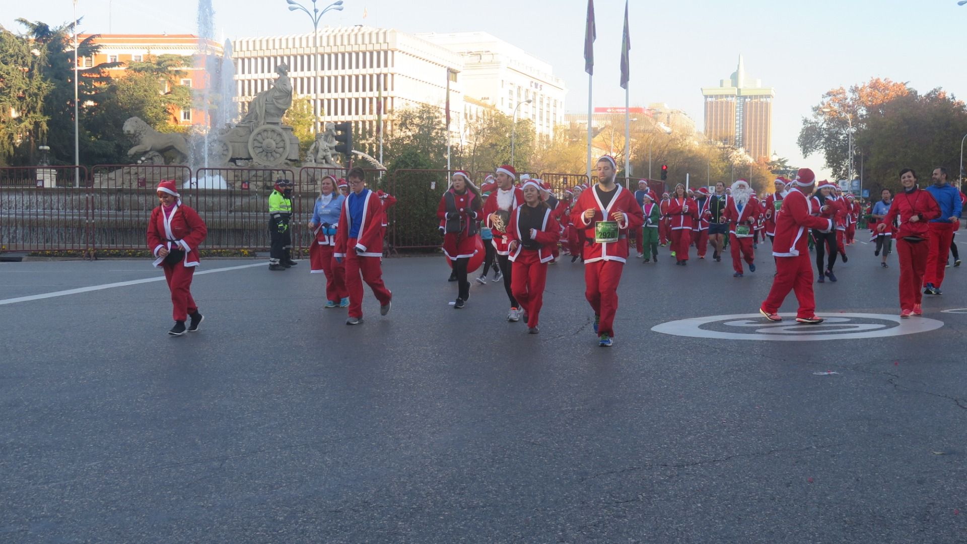 El Ambiente de la Carrera de Papá Noel 2018-20