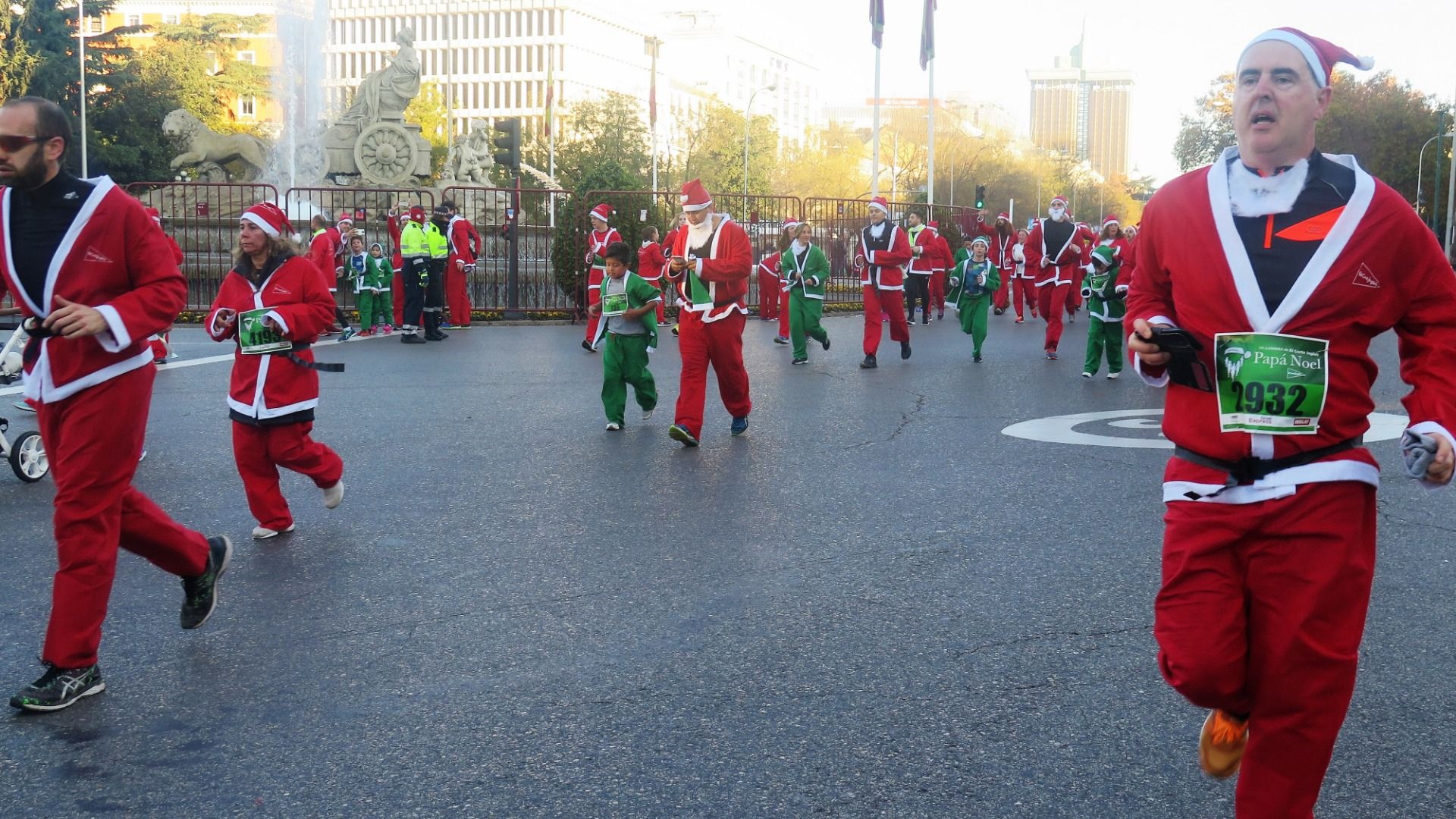 El Ambiente de la Carrera de Papá Noel 2018-19