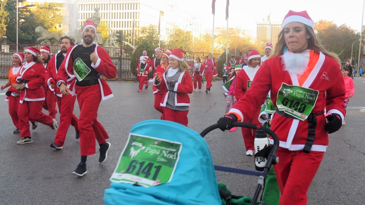 Las fotos del ambiente de la Carrera de Papá Noel 2018