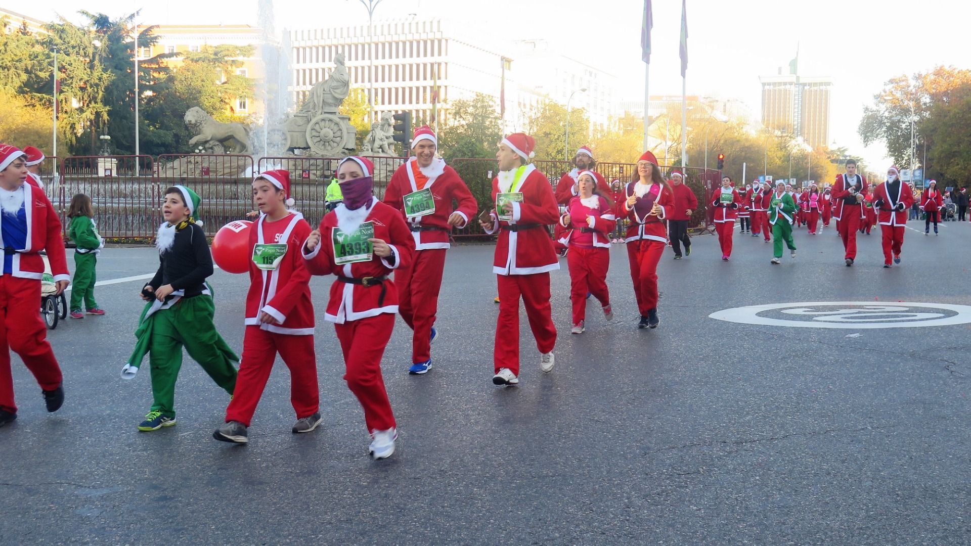 El Ambiente de la Carrera de Papá Noel 2018-20