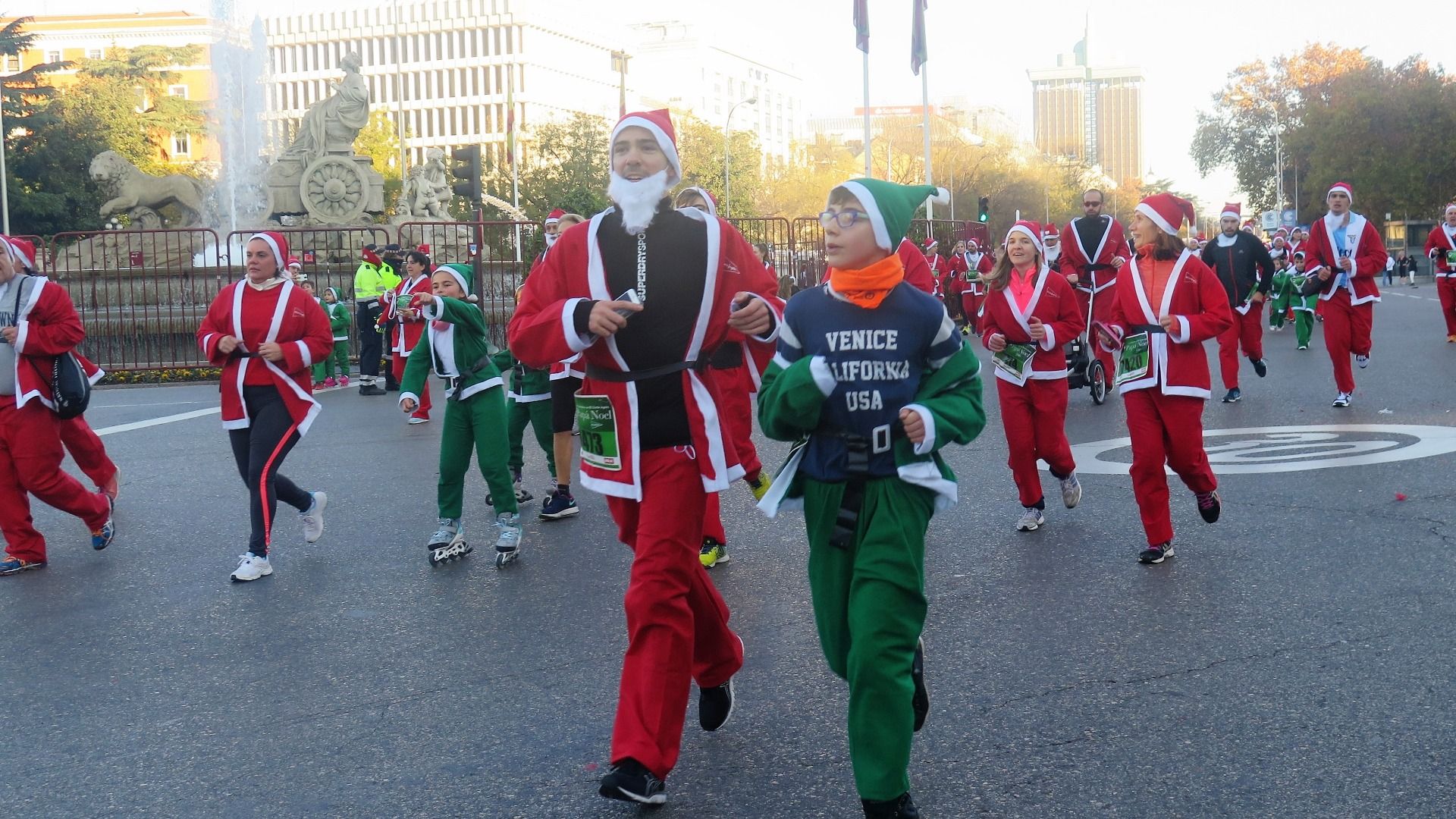El Ambiente de la Carrera de Papá Noel 2018-19
