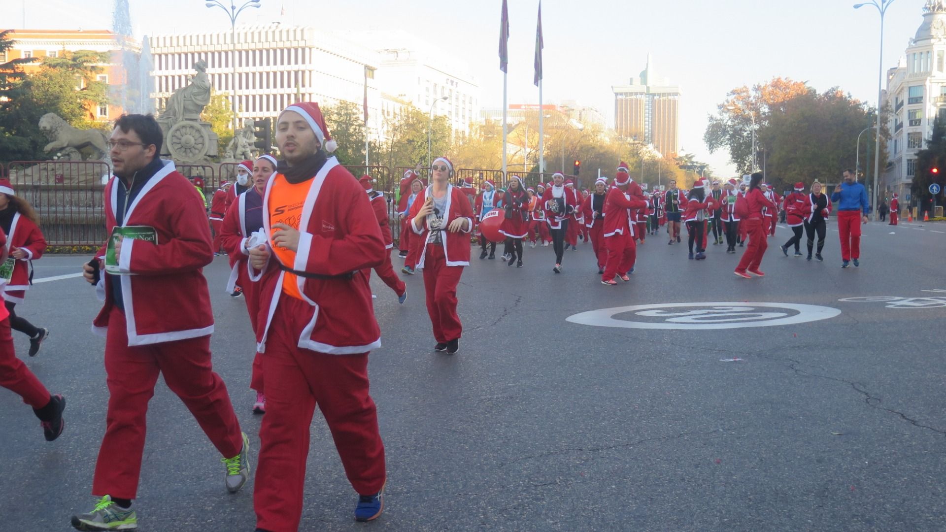 El Ambiente de la Carrera de Papá Noel 2018-20