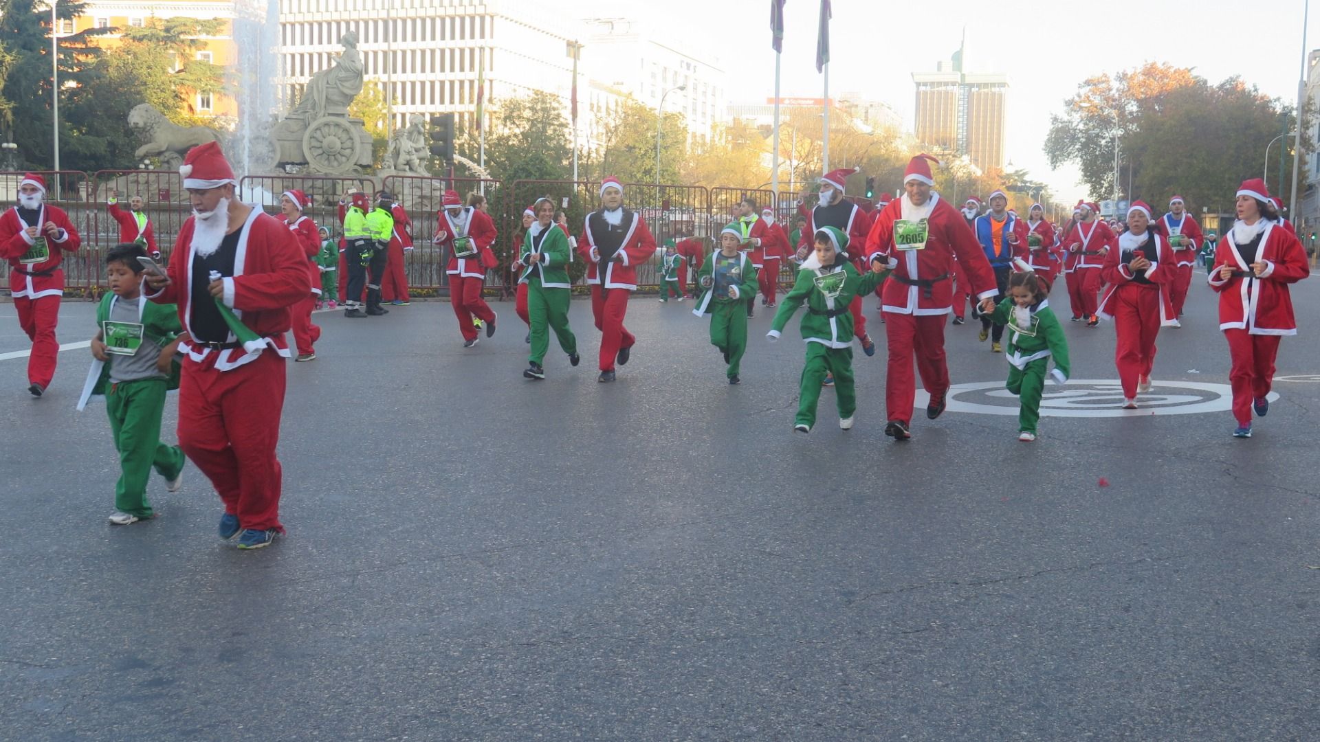El Ambiente de la Carrera de Papá Noel 2018-19
