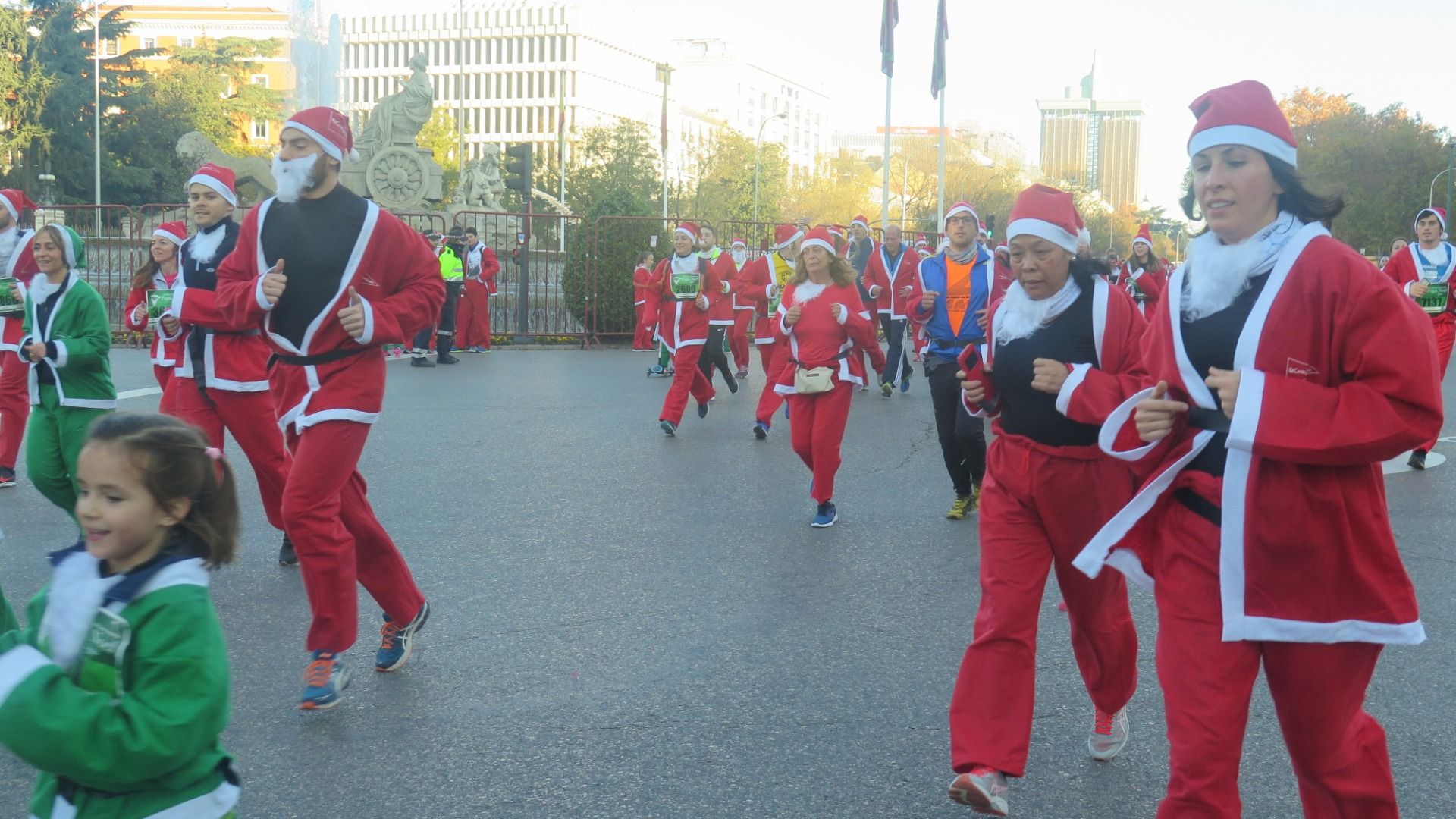 El Ambiente de la Carrera de Papá Noel 2018-19