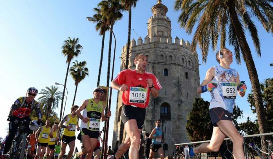 Este es el nuevo recorrido del Zurich Maratón de Sevilla