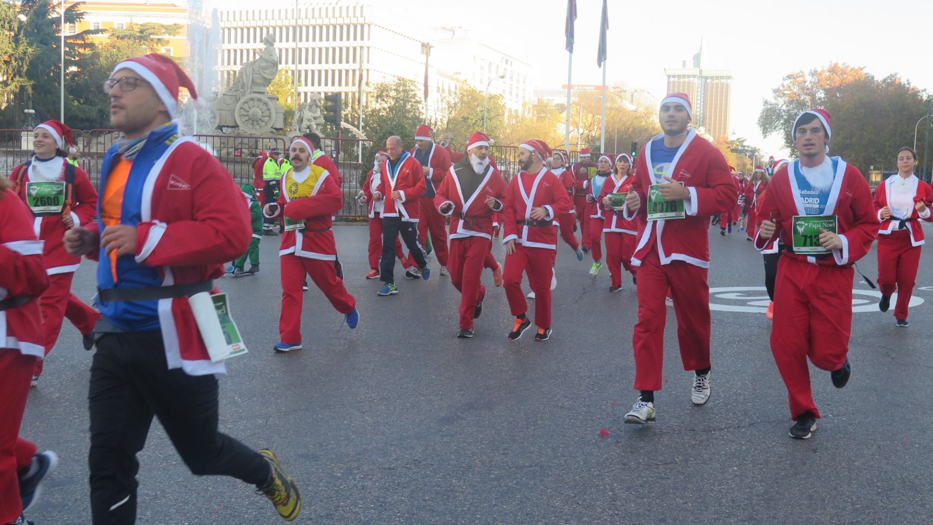 El Ambiente de la Carrera de Papá Noel 2018-19