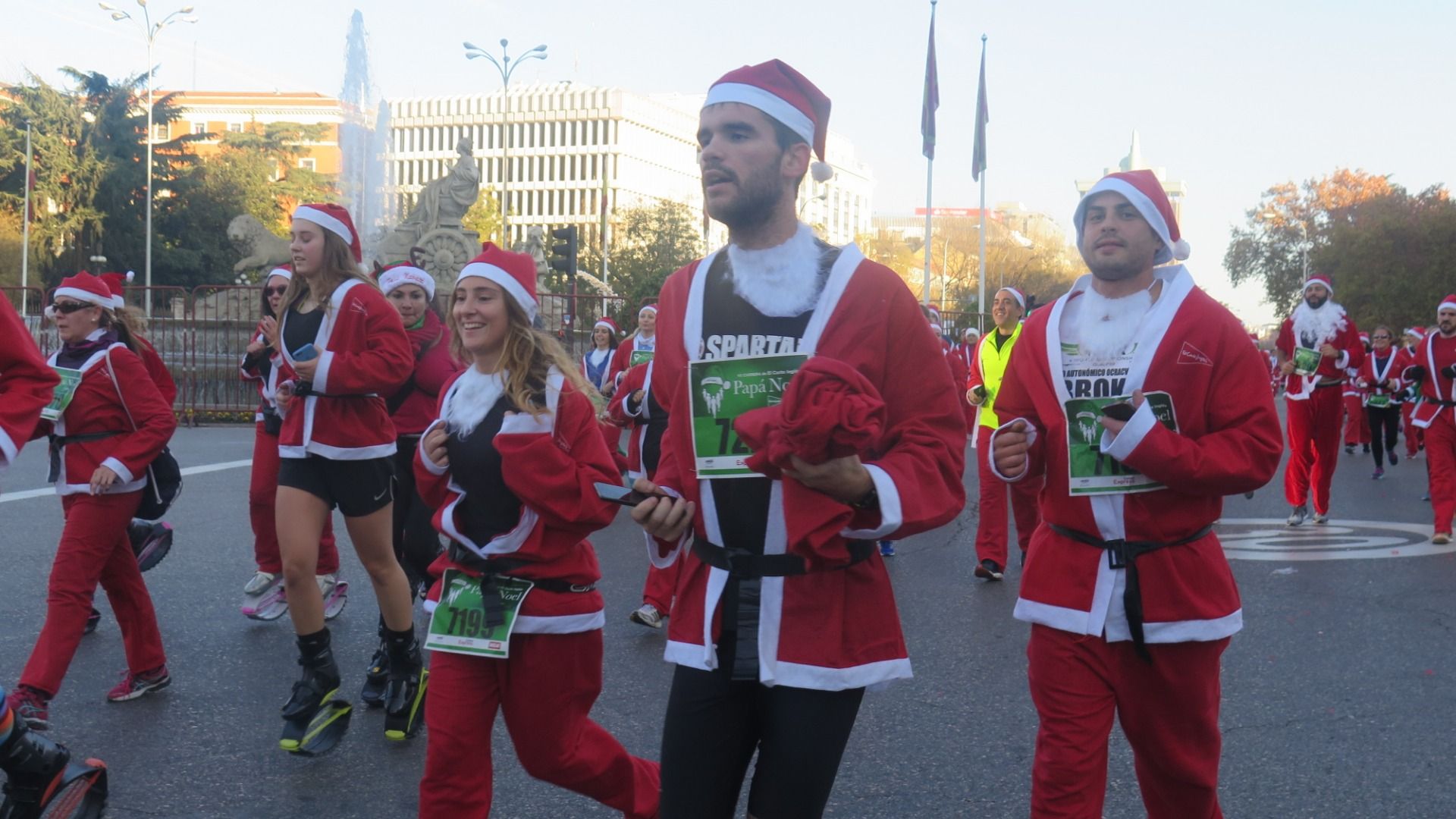 El Ambiente de la Carrera de Papá Noel 2018-19