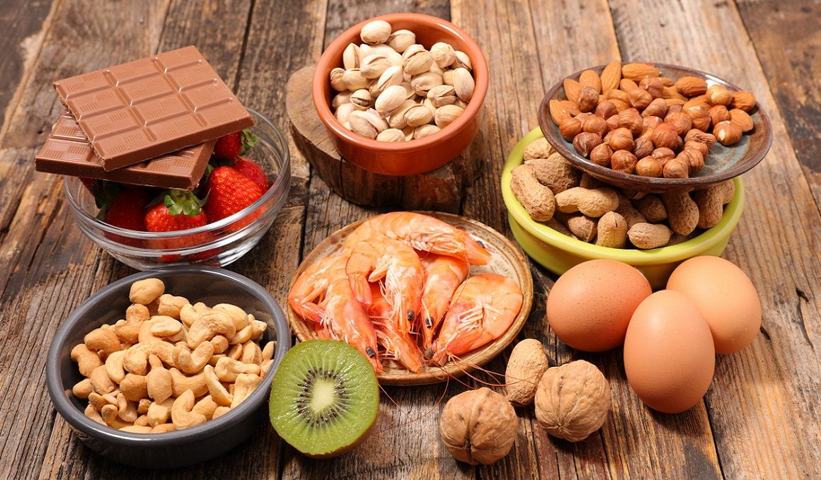 En esta imagen podemos ver algunos de los alimentos que más alergias provocan