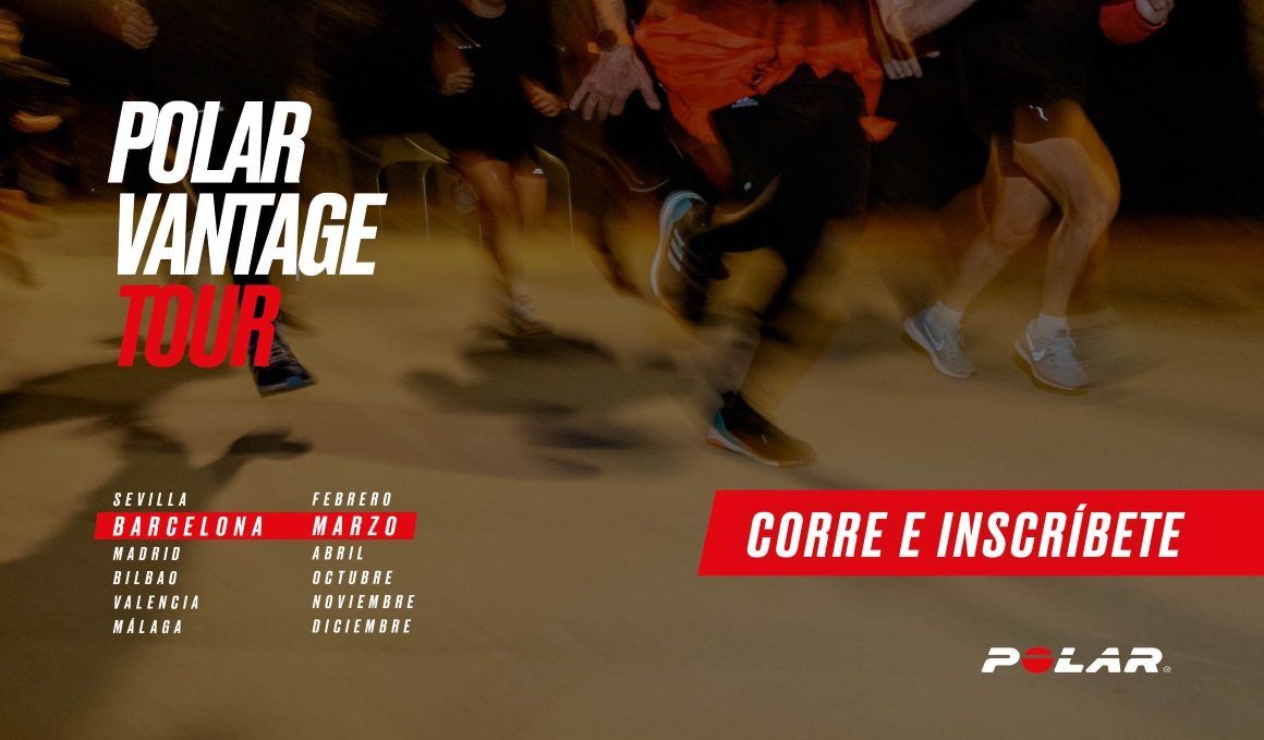 Corre con el Polar Vantage Tour