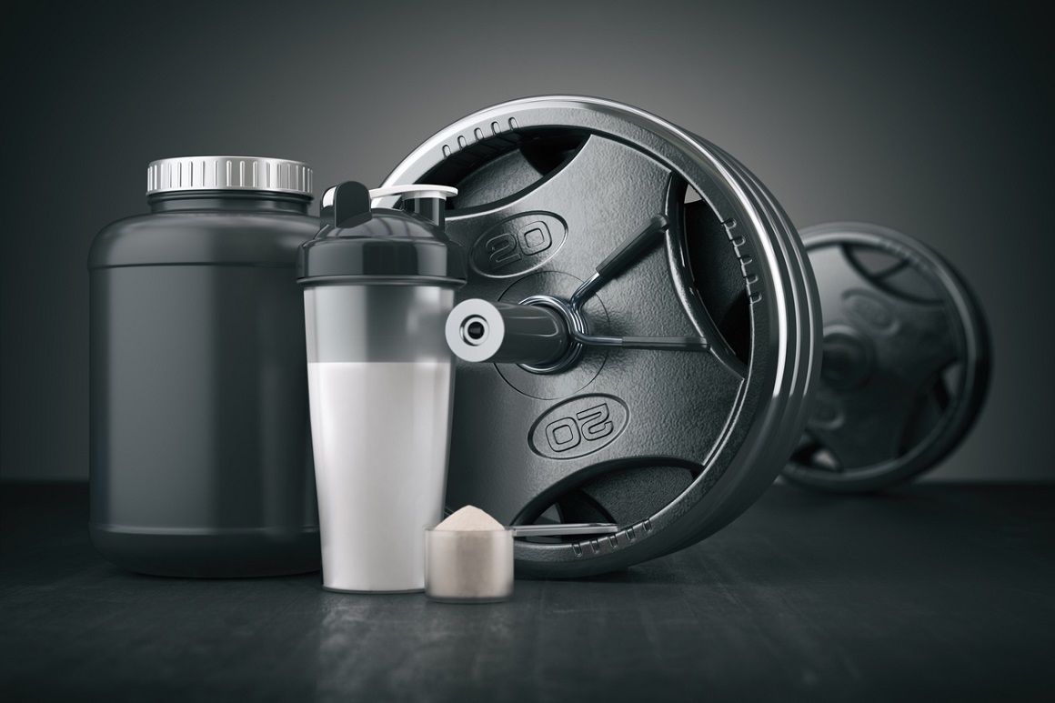 La proteína whey se puede encontrar en polvos solubles. 