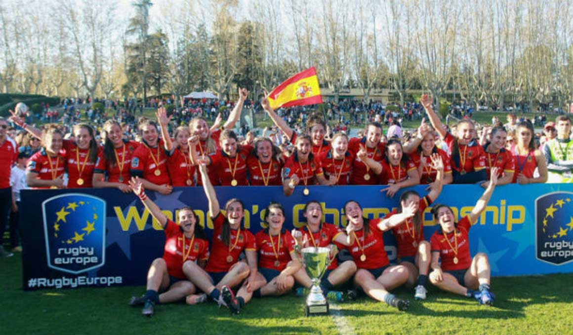 España, campeona de Europa de rugby femenina por cuarta vez consecutiva