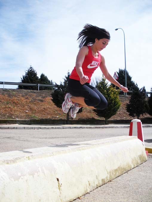 Entrenamiento de saltos para corredores