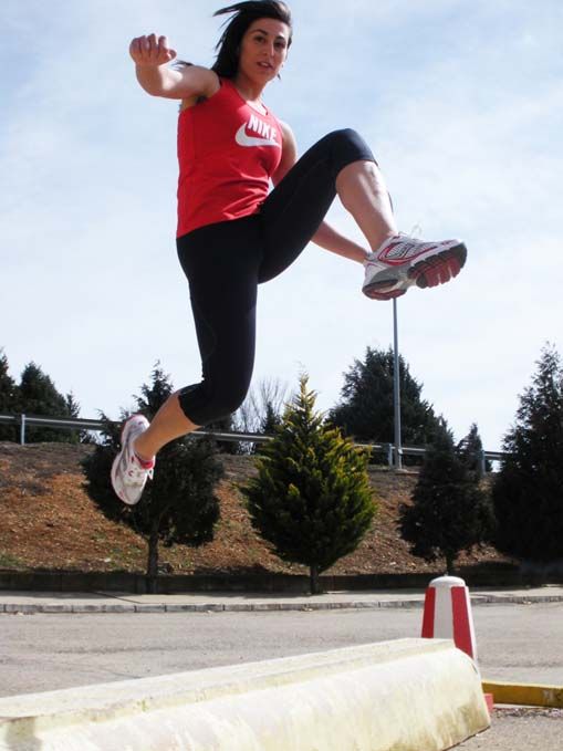 Entrenamiento de saltos para corredores