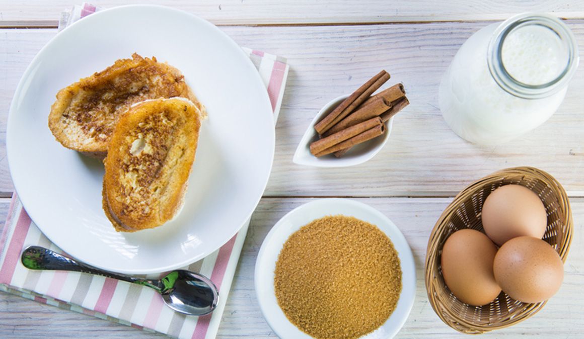 Torrijas a la plancha, la receta fitness 2019