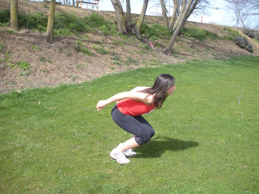 Entrenamiento de saltos para corredores