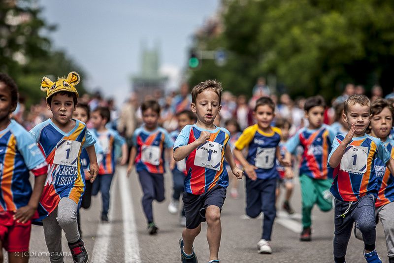 Mejor contar hasta Ejercer La mejor carrera para niños en Madrid