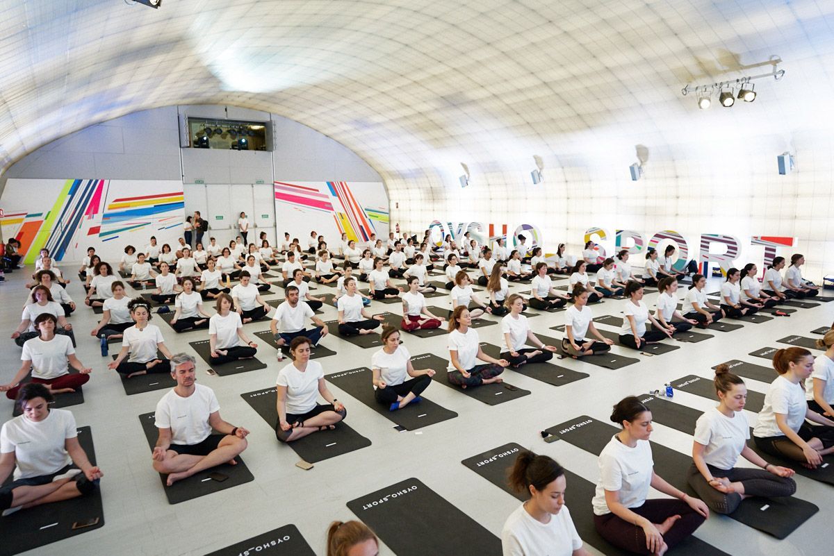 Oysho Yoga se estrena en Madrid