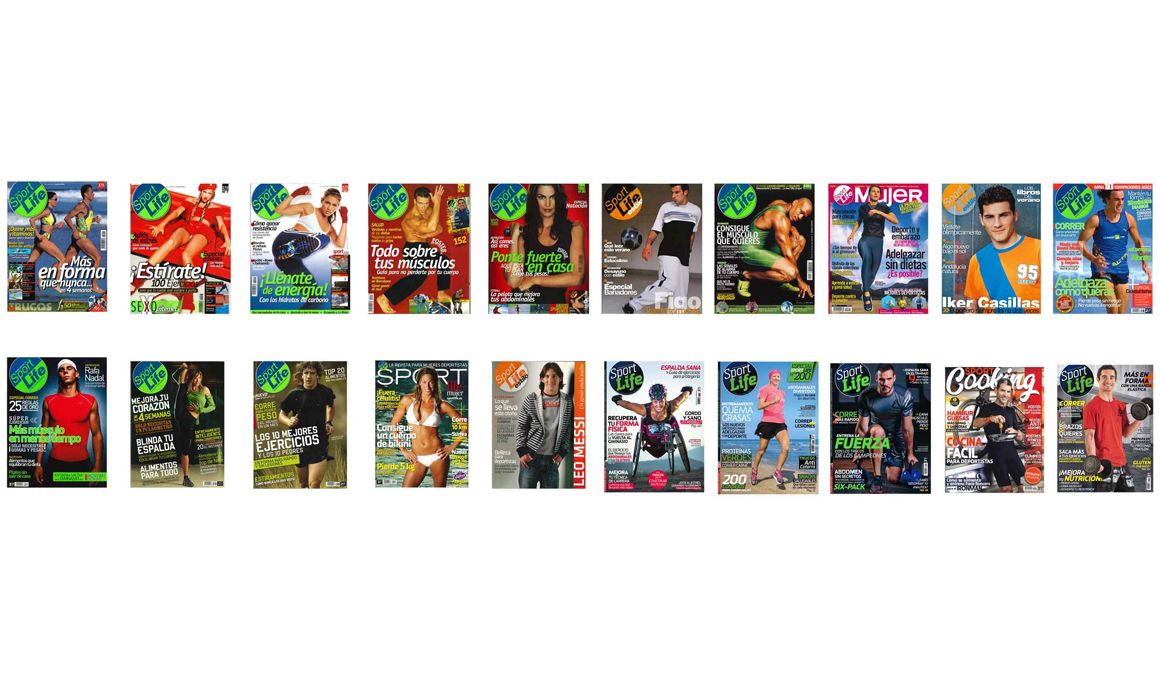 20 años de Sport Life en 20 portadas