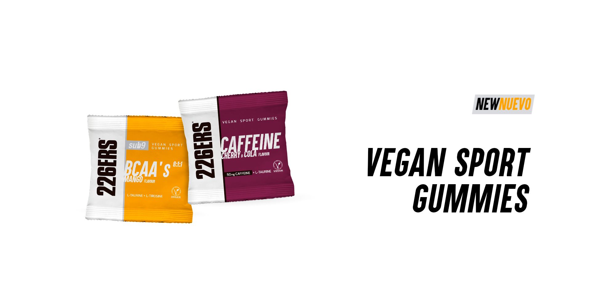 Las gominolas veganas que mejoran tu rendimiento