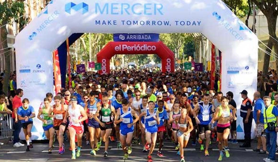 Corre 10 km por la Villa Olímpica de Barcelona 