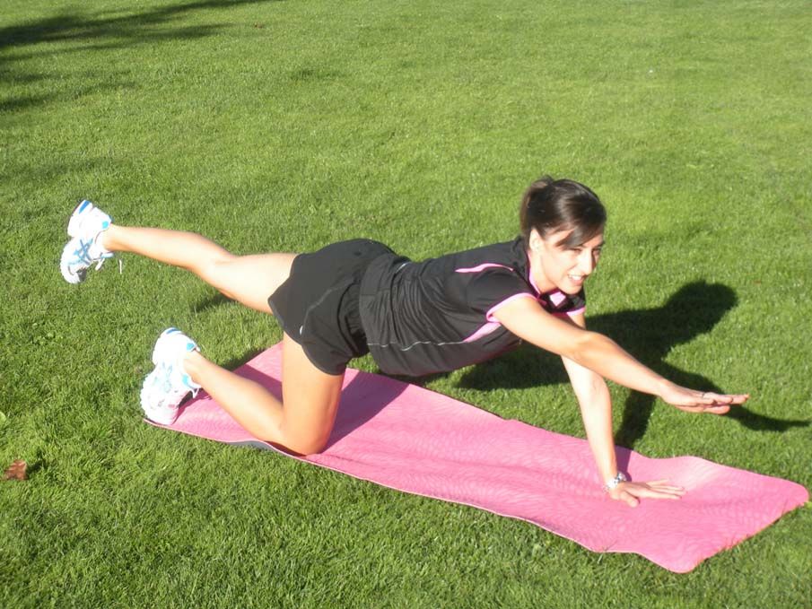 Abdominales para mejorar como corredor nivel avanzado