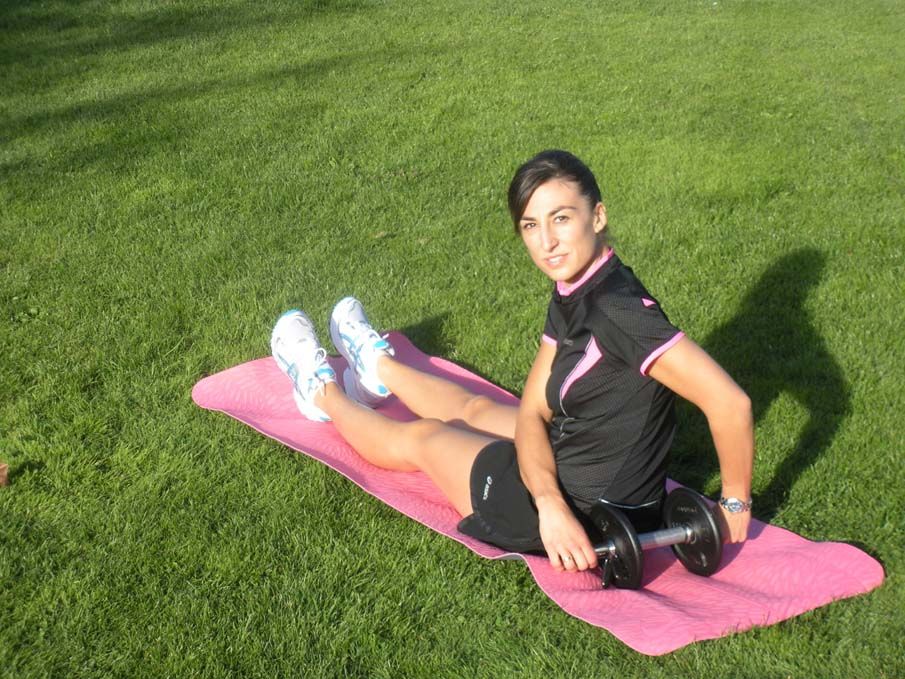 Abdominales para mejorar como corredor nivel avanzado