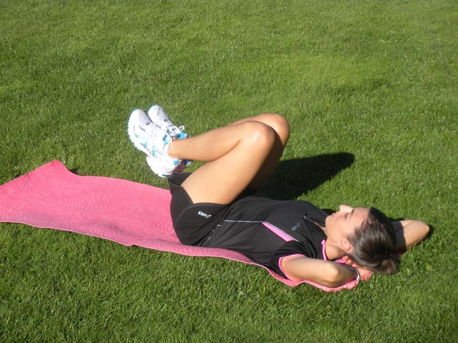 Abdominales para mejorar como corredor nivel avanzado