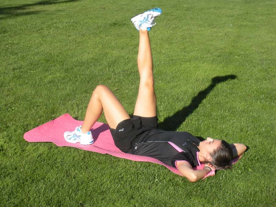 Abdominales para mejorar como corredor nivel avanzado