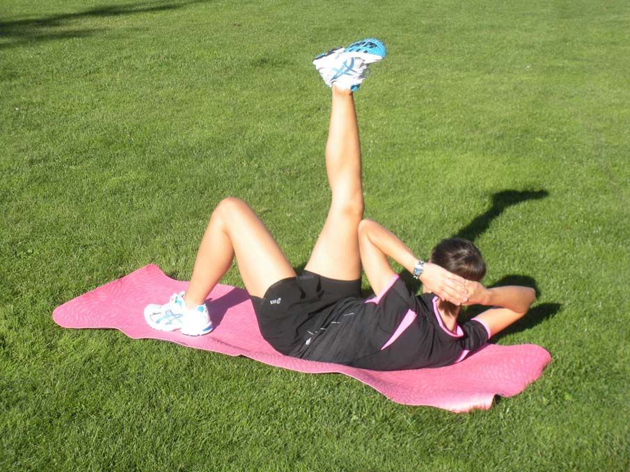 Abdominales para mejorar como corredor nivel avanzado